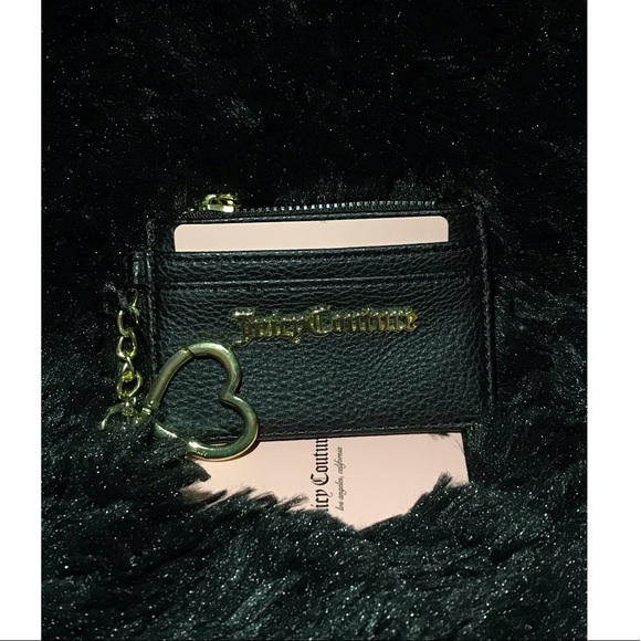 ⚠️SOLD ELSEWHERE ⚠️ BNWT ✨JUICY✨ black wallet / cardholder - Picture 2 of 5